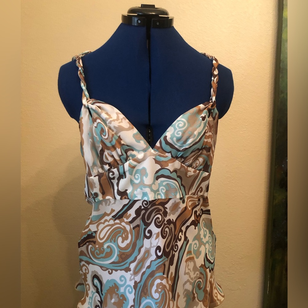 TRINA TURK - blouse (floral print) size L